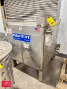 Liquitote 316 Gallon S/S Dimple Jacketed Tote - Rigging Fee: $50