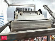 S/S Grinder with US 25 HP 3,530 RPM Motor, Mounted on S/S Frame with Casters