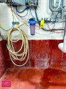 (2) Hot Water Stations with Hose, Nozzle, (3) Filters and Valves - Rigging Fee: $200