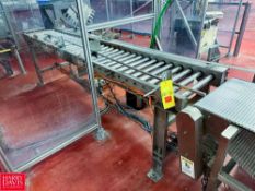 S/S Roller Conveyor with Drive: 9’ x 18