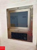 Hope Industrial Systems In-Wall Mounted Touch Screen HMI with Keyboard - Rigging Fee: $250