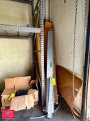 Aluminum 8’ Hoist Beam, Assorted Wire Mold and Rails - Rigging Fee: $150