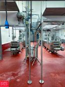 Pneumatic Air Distribution System with Expansion Tanks, Water Separators, S/S Hose Stands, Filters,