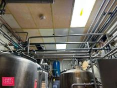 S/S Piping: 275'+, Fittings and Clamps - Rigging Fee: $400