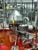 2019 Alfa-Laval Separator, Model: H518HGV-74C, S/N: 4138348 with Allen-Bradley PanelView Plus 600 HM