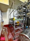 S/S Framed Platform with Ladders and Handrail: 93