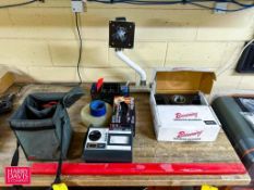 Monitor Arm, (2) Browning Bearings, 5V Insulation Tester, Alfa Laval Separator Heat Exchanger - Rigg