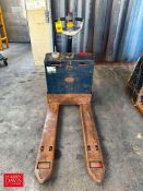 Crown 4,500 LB Capacity Electric Pallet Jack, Model: WP2335-45, S/N: 5A348507, 24-Volt - Rigging Fee