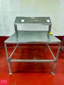 S/S Table: 4’ x 4' - Rigging Fee: $75