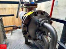 S/S 6' Shell & Tube Heat Exchanger - Rigging Fee: $1,250