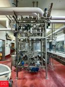 S/S Flow Control/Filter Supply System with 100 Gallon S/S Tank, Scott Turbon Mixer, Model: Helical A