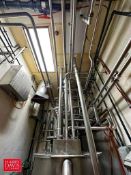 Assorted S/S Air Valves, Including: (2) 3-Way Alfa Lavals with Control Tops, Gauges, Sensors, S/S Pi