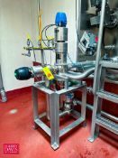 Tuchenhagen 316L S/S Air Valves in Manifold with S/S Rack - Rigging Fee: $105