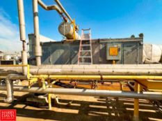 King Air Handler, Model: C2015-95, S/N: 95-V-2718-2 with Werner 10' A-Frame Fiberglass Ladder - Rigg