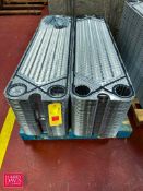 S/S Plate Heat Exchanger Plates - Rigging Fee: $100