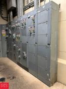 Allen-Bradley Centerline MCC, S/N: SNT759854/1 with Horizontal Power 800 Amps, Vertical Power 300 Am