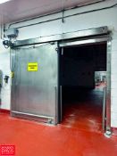 S/S Insulated Sliding Door: 8' x 5' - Rigging Fee: $750