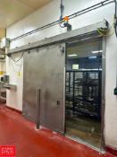 S/S Insulated Sliding Door: 6' x 8' - Rigging Fee: $750