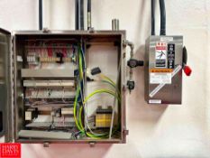 Allen-Bradley PLC with (4) I/O Cards and S/S Enclosure - Rigging Fee: $200