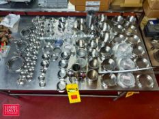 Assorted Tri-Clamp S/S Ferrules - Rigging Fee: $50