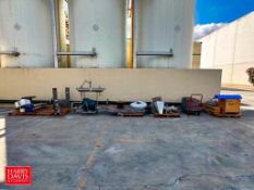 S/S Tube Heater with Armstrong Condensate Trap, Labeler Stand, Tri-Pod, Cartoner Chair, etc. - Riggi