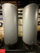 Silvan Vertical Air Receivers, 150 PSI at 450° F - Rigging Fee: $1,420