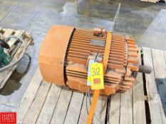 GE 50 HP 1,185 RPM Motor - Rigging Fee: $50