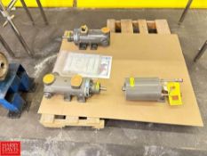 (2) SPX Plenty Pumps, Model: C6-1-15 and (1) Flow Serve Pump, Model: NX0500SA - Rigging Fee: $50