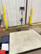 Rice Lake Digital Platform Scale, Model: IQ-210-2A with Weights - Rigging Fee: $125