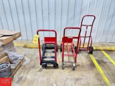 Hand Trucks - Rigging Fee: $100