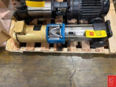 Goulds Vertical Water Pump, Model: e-SV with Baldor 3 HP 3,450 RPM Motor - Rigging Fee: $80