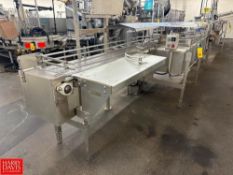 Nercon S/S Framed Air Driven Accumulation Table: 18' x 35