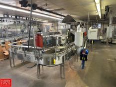 Nercon S/S Framed Air Driven Product Conveyor: 47' x 3.25