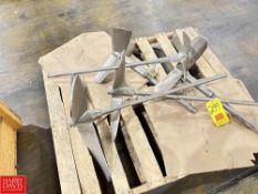 Assorted S/S Agitation Blades - Rigging Fee: $75