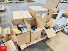 (3) GE Traquell Surge Protection Devices, Assorted Electrical Parts, Bearings, Gaskets, Filters and