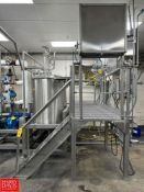 S/S Platform with Stairs and Handrail: 130