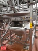 S/S Super Sack Dumping System with S/S Tower Frame Assembly, Top Trolley Beam, Super Sack Hanger