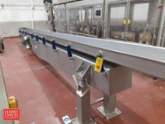 Key Technology Iso-Flo S/S Vibratory Incline Conveyor: 31' Length x 14