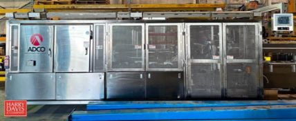 2012 ADCO Automatic Continuous Motion Horizontal Cartoner, Model: 15BBCS-110-WD, S/N: 5279HG