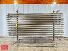 12-Pass S/S Nested Holding Tube: Dimensions = 224' x 2.5