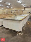 3,500 Gallon Fiberglass Brine Tank: 32’ x 66