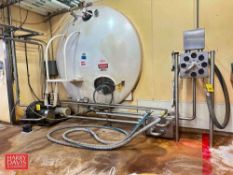 S/S Flowverter Station with Jumpers, 15' S/S Piping, Clamps, Fittings and Suction/Discharge Hose