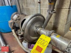 G&H Centrifugal Pump with Reliance 5 HP 1,730 RPM Motor: Mounted on Base - Rigging Fee: $150