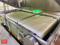 Whey Draining System with 100 Gallon S/S Tank, (2) Centrifugal Pumps, 20 Gallon S/S Tank, Belt