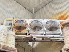 3-Fan Ammonia Blowers - Rigging Fee: $2,600