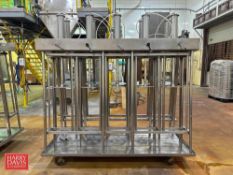 A-Frame 10-Station Portable S/S Cheese Hoop Press - Rigging Fee: $300