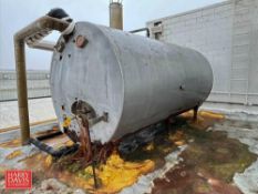 3,000 Gallon Horizontal Tank - Rigging Fee: $3,500