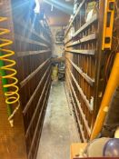 Contents of 2-Rows: Assorted Steel Pipe Fittings with Connectors, Elbows, Nipples and Gaskets