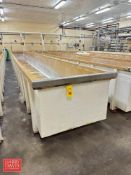 3,000 Gallon Fiberglass Brine Tank: 38’ x 46” x 32” Height - Rigging Fee: $1,250