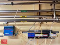 Ecolab Positronic IV Chemical Feed System with Regulator and (4) Pumps - Rigging Fee: $150